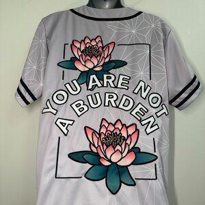 To Write Love on Her Arms - Baseball Jersey - You Are Not A Burden